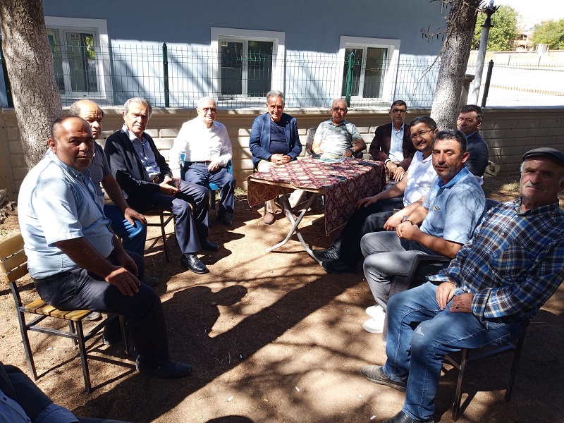 Kaymakamımız Haluk ŞİMŞEK, Prof. Dr. Kemal GÖDE’nin Mevlüt Yemeğine Katıldı