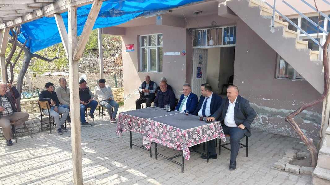 Kaymakamımız Haluk ŞİMŞEK, Sağır Köyünü Ziyaret Etti